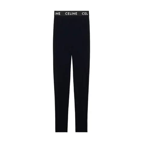 celine legginsy|LEGGINGS TECHNICAL JERSEY .